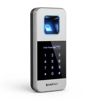 Fingerprint and Password Reader